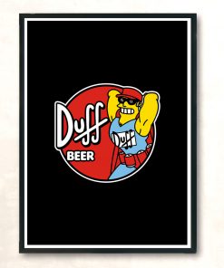 Man Of Beer Modern Poster Print