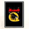 Mando N9 Modern Poster Print