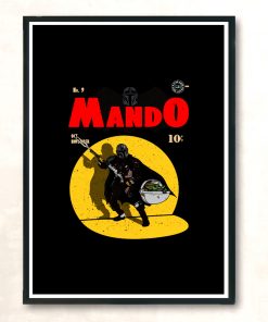 Mando N9 Modern Poster Print