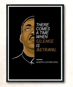 Martin Luther King Silence Is Betrayal Huge Wall Poster