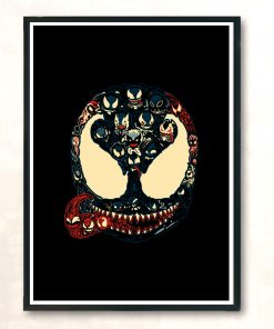 Marvelous Lil Symbiotes Modern Poster Print