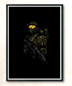 Master Chief Modern Poster Print