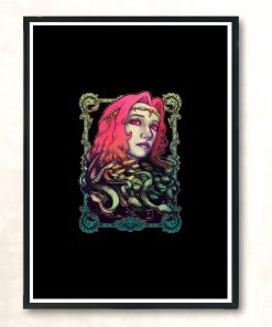 Medusa Devil Modern Poster Print