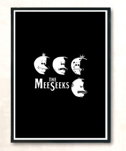 Meeseek Mania Modern Poster Print