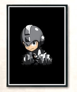 Mega Man Modern Poster Print