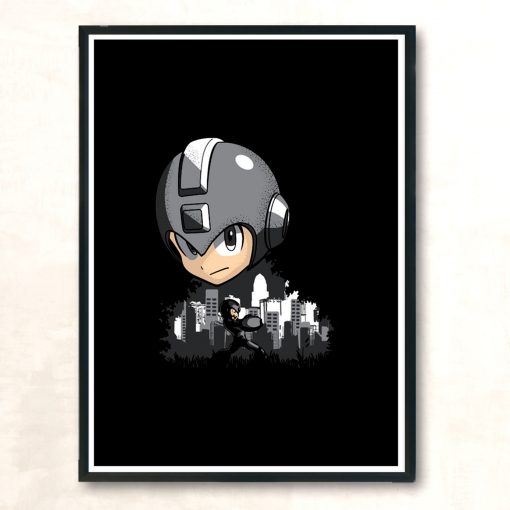 Mega Man Modern Poster Print