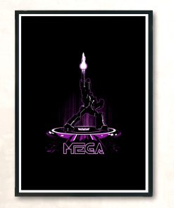 Mega Tron Modern Poster Print