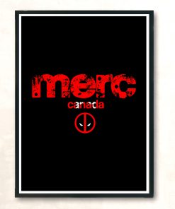 Merc Canada Modern Poster Print