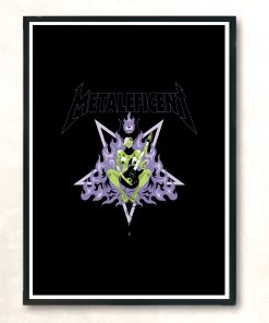 Metaleficent Modern Poster Print