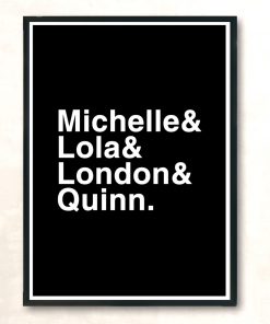 Michelle Lola London Quinn Modern Poster Print