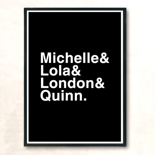 Michelle Lola London Quinn Modern Poster Print