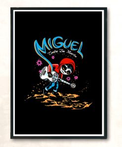 Miguel Vs The Dead Modern Poster Print