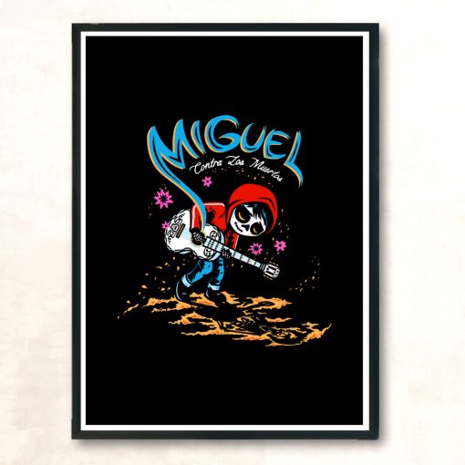 Miguel Vs The Dead Modern Poster Print