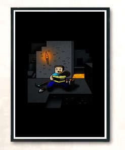 Mining For Dummies Modern Poster Print