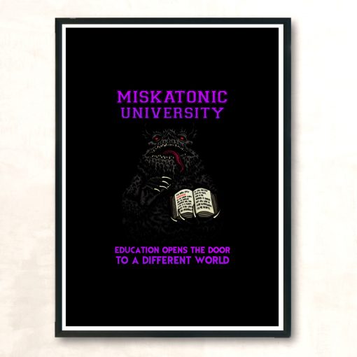 Miskatonic Tsathoggua Azhmodai 2020 Modern Poster Print