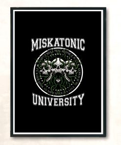 Miskatonic U Azhmodai 2020 Modern Poster Print