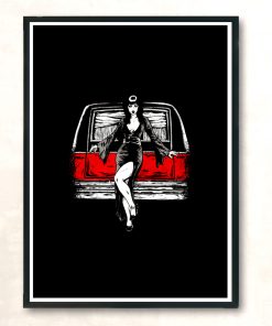 Mistress Of The Dark Modern Poster Print