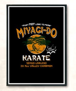 Miyagi Do Karate Free Lessons Modern Poster Print