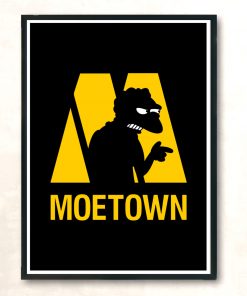 Moetown Modern Poster Print