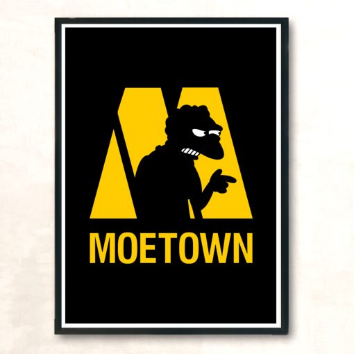 Moetown Modern Poster Print