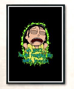 Morty Wiseau Modern Poster Print