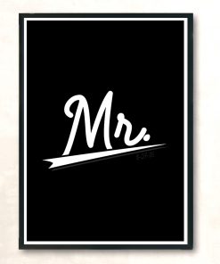 Mr Modern Poster Print