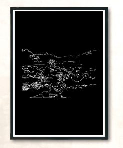 Mtb Abstract Manual Modern Poster Print