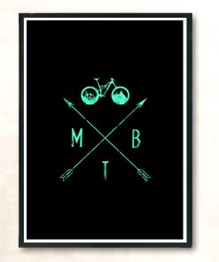 Mtb Nomad Ii Modern Poster Print