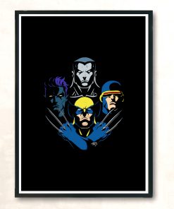 Mutant Rhapsody Modern Poster Print