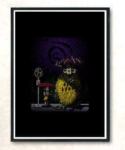 My Neighbor In Carcosa Modern Poster Print