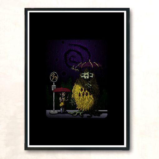 My Neighbor In Carcosa Modern Poster Print