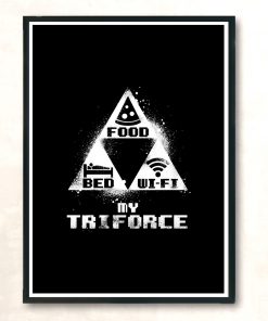 My Triforce Modern Poster Print