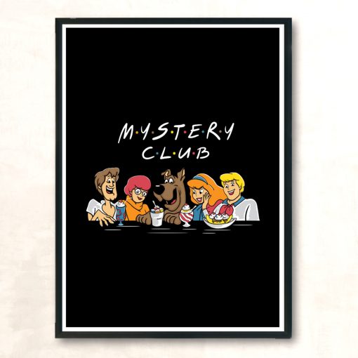 Mystery Club Modern Poster Print