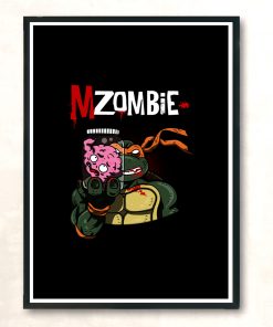 Mzombie Modern Poster Print