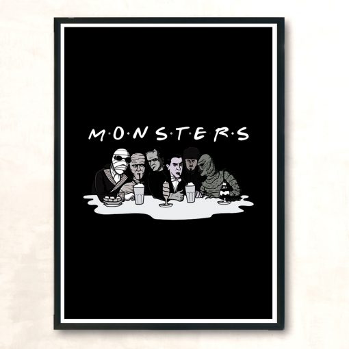 M·o·n·s·t·e·r·s Modern Poster Print