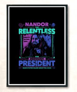 Nandor For Beep Modern Poster Print