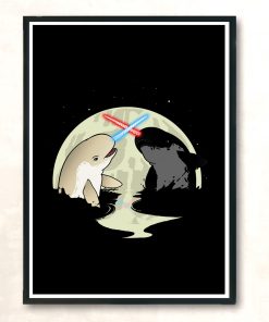 Nar Wars Modern Poster Print