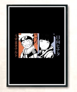 Naruto And Hinata Modern Poster Print