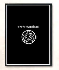 Necromanticon Modern Poster Print