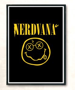 Nerdvana Modern Poster Print