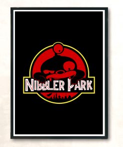 Nibbler Park Modern Poster Print