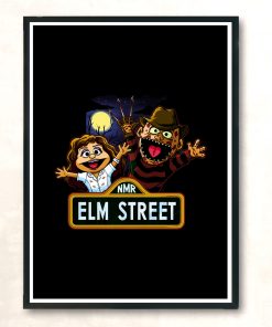 Nightmare Muppets Modern Poster Print