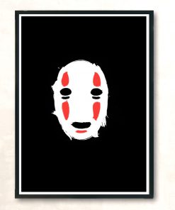 No Face Painted Modern Poster Print