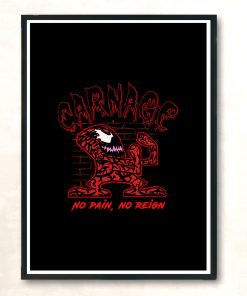 No Pain No Reign Modern Poster Print