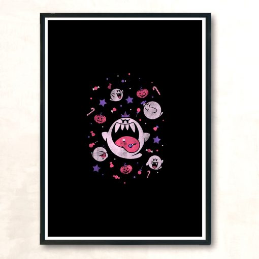 No Tricks Just Treats Modern Poster Print