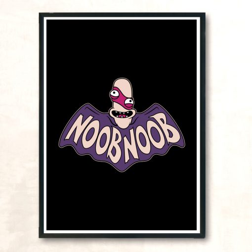 Noobman Modern Poster Print