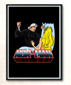 Nor Man Modern Poster Print