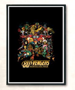 Nostalgia War Modern Poster Print