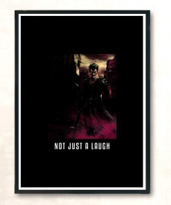 Not Just A Laugh Modern Poster Print