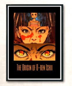 O Ren Ishii Kill Bill Quentin Tarantino Vintage Wall Poster